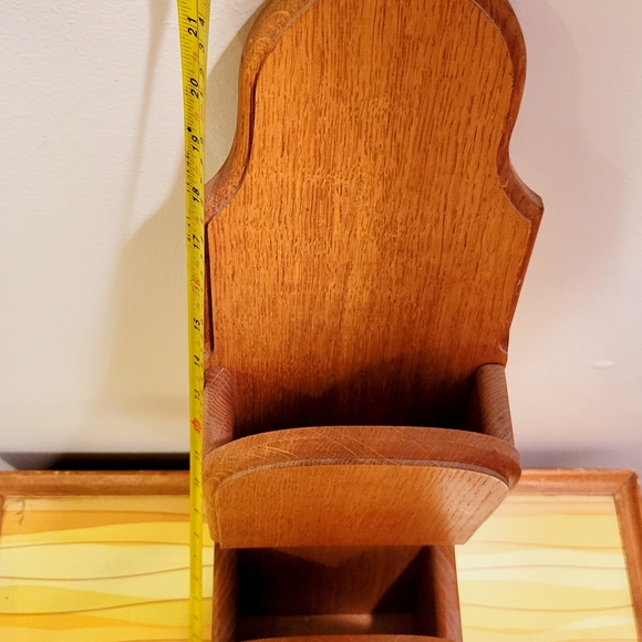 Vintage Wooden Mail Organizer - Picture 6 of 6